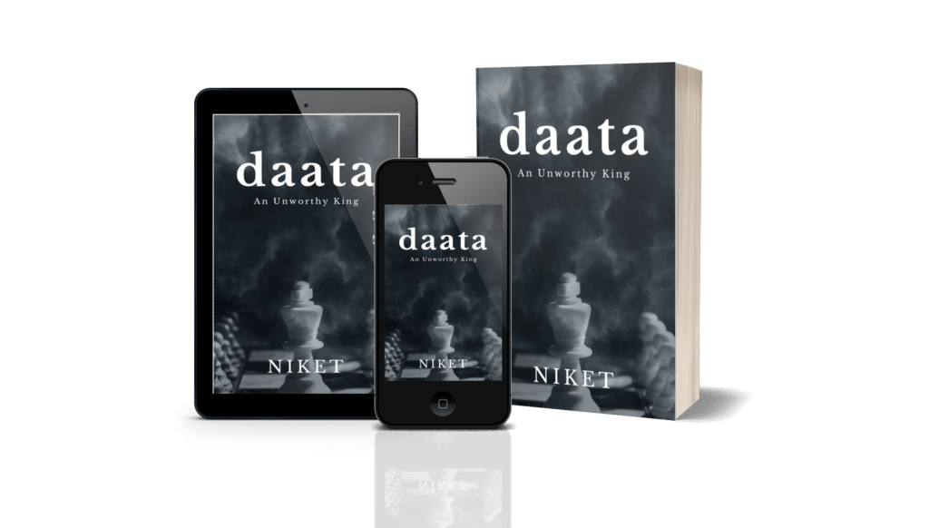 Daata Book Announcement Mockup